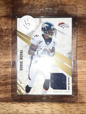 Eddie Royal Rookies & Stars Jersey Card!! (Denver Broncos) - Image 1 of 2