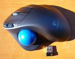 Logitech M570 Wireless Trackball Mouse w/ Unifying Receiver - EXC Condition #1