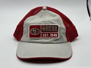 San Francisco 49ers Cap Team NFL Trucker Hat SF Snapback - Picture 1 of 6