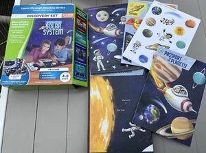 Leap Frog LeapReader Tag Interactive Solar System VGC Stickers Unused No Pen - Picture 1 of 9