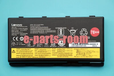Новый подлинный 78 ++ 00HW030 01AV451 SB10F46468 аккумулятор для Lenovo ThinkPad P70 P71 - Изображение 1 из 2
