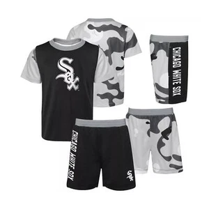 MLB Apparel Youth Chicago White Sox Camouflage Two Piece Shorts Set S (4) - Picture 1 of 7