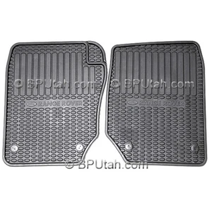 Range Rover P38a Rubber Floor Mat Mats Genuine OEM ** FRONT PAIR ** 1995~2002 - Picture 1 of 2