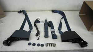 1981-1991 Chevrolet, GMC, Crew Cab & Suburban Front Bench Seat Belts Blue #1 - Picture 1 of 18