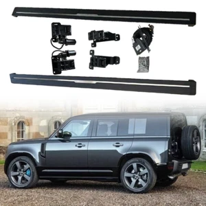 For 2023-2024 Land Rover Defender 110 4D Deployable Board Side Steps Bar W/Motor - Picture 1 of 10