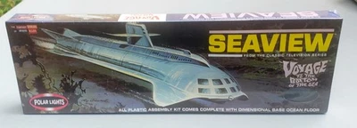 NOS 2001 Polar Lights Voyage to the Bottom of the Sea Seaview Sub Model Kit  - Image 1 of 4