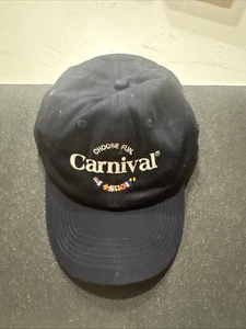 Carnival Cruise Line Choose Fun Blue Hat Adjustable Strap Cap Used - Picture 1 of 2