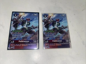 Paildramon Evolution Cup Top 4 Foil - EX3-010 NM - Digimon TCG Playset 2x - Foto 1 di 2