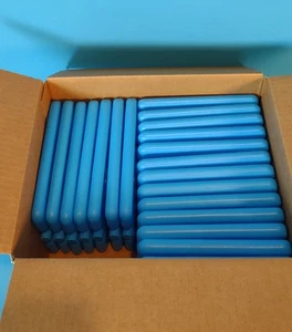 Ice Packs for Lunch Box *20 Pack* Reusable Ultra-Thin Freezer Packs Long-Lasting - Picture 1 of 7