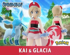Pokemon Scale World Hisui Region Irida & Glaceon [Presale] - Picture 1 of 9