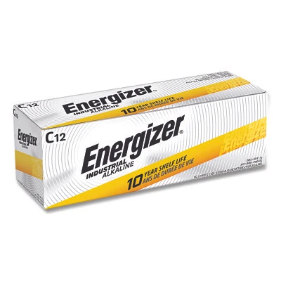 ENERGIZER INDUSTRIAL C BATTERIES C CELL ALKALINE Energizer EN93 3980001921900 - Image 1 of 1