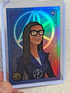 2025 Cardsmiths Currency Series 5 Card #7 Cathie Wood Rainbow Holofoil MT - Picture 1 of 3