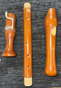 Vintage Single Key Wooden Tenor Recorder-Made In Germany, Includes Box - Picture 1 of 4