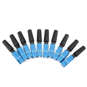 100 Stück Eingebettete SC-Glasfaser-Schnellverbinder-Adapter Ersatzteile❀ - Bild 1 von 9
