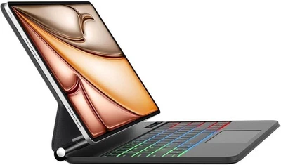 Magic Keyboard Case For iPad Pro 12.9" 3rd/4th/5th/6th Gen 2022 Backlit Touchpad - Image 1 of 4