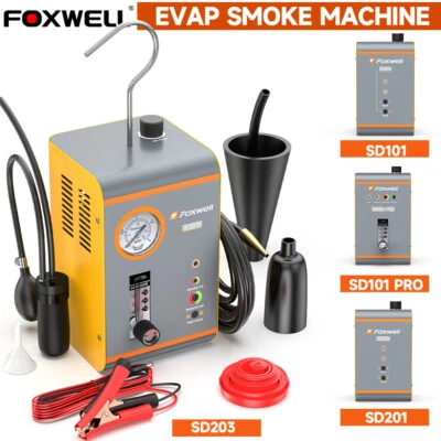 Detector de fugas de máquina de humo Sistema de tuberías EVAP automotriz Probador de diagnóstico de vacío Foto 1 de 4