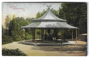 GIBRALTAR - ALAMEDA GARDENS SHED 1910 Benzaquen Postcard - Picture 1 of 2