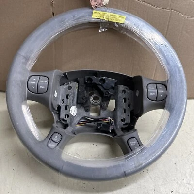 Volante GM 16825503 cuero gris 2000-01 Buick LeSabre nuevo de stock Foto 1 de 4