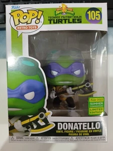 Funko pop vinyl TMNT MMPR Donatello 105 NIB - Picture 1 of 1