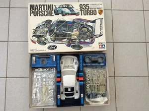 TAMIYA 1/12 Model Kit MARTINI PORSCHE 935 TURBO BIG Vintage 1st Edition New Rare - Picture 1 of 3