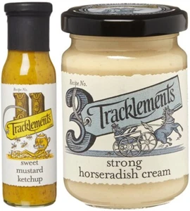 Horseradish Cream Strong Sweet Mustard Ketchup from Tracklements - Picture 1 of 5