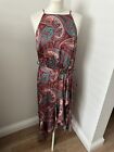 Womens Patterned Sleeveless Dress By Style Cheat, fits size 14, new with tags