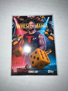 2025 Topps WWE World Wrestlemania 41 Exclusivo Naranja Tonga Loa 23/25/25 - Imagen 1 de 1
