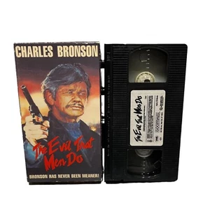 The Evil That Men Do VHS VCR Video Tape Used Charles Bronson V6 - Picture 1 of 3