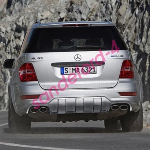Benz ML 63 AMG Letter Emblem Trunk Logo Nameplate Badge Decorate Sport Chrome - Picture 1 of 4