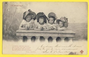 Carte Postale Cachet ALGER en 1903 FRIMOUSSES à Gilberte BOUJU de GAILLON - Picture 1 of 2