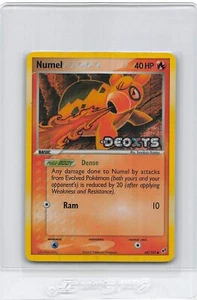 NUMEL 68/107 - STAMPED HOLO - COMMON - EX Deoxys - 2005 POKEMON CARD - LP - Picture 1 of 2