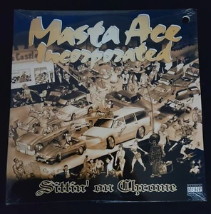 Masta Ace Sittin' on Chrome 2xLP vinyl 1st press 1995 Sealed Promo - Picture 1 of 5