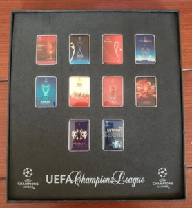 Fußball ⚽️ European Champions League Gedenk 10 Pin Set 2003-2012 - Bild 1 von 3
