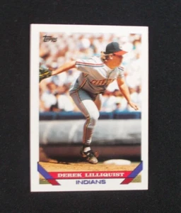 MLB 1993 Topps Baseball Card #31 Derek Lilliquist - Cleveland Indians - Picture 1 of 2