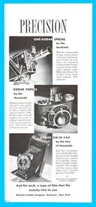 1933 KODAK Camera PRINT AD motion picture film - Picture 1 of 3