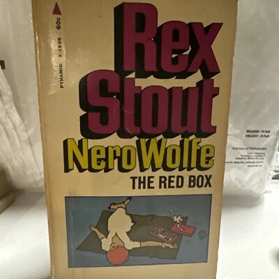 The Red Box, a Nero Wolfe Mystery, vintage Avon paperback, 1946 by Rex Stout - Image 1 of 2