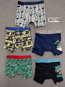 LEGO Star Wars Boys Soft Cotton Boxer Underwear 5-Pack Size 6 Multicolor - Picture 1 of 10