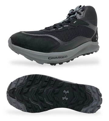 Under Armour Charged Bandit Trek 2 Mens Hiking Trail Outdoor Sneaker Black/Grey - Image 1 of 4