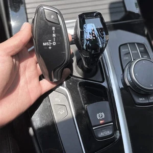 Kit Manopola Cambio Cristallo per BMW G30 G31 G11 G12 5 6 7 Serie X3 X4 G01 G02 - Foto 1 di 14