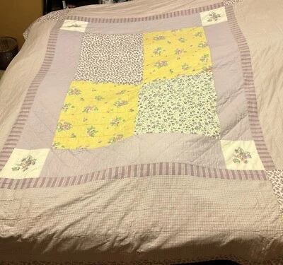 Colcha Waverly Garden Room. King Sze dupla face. 90” X 102” B5 - Imagem 1 de 4