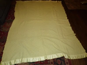 Vintage Faribo Wolle Plaid Decke Made In USA Faribault EXC 72X57 - Bild 1 von 3