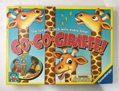 Go Go Giraffe Board Game Discovery Toys Ravensburger 1997 Vintage COMPLETE - Image 1 of 4