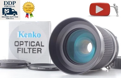 w/ Hood HN-3 [MINT] Nikon Ai Zoom Nikkor 43-86mm f/3.5 MF Lens From JAPAN - Image 1 of 4