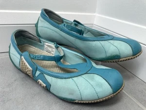 Merrell Relay Wire Women's Size Uk 7 Mary Jane Walking Shoes Aqua Blue - Picture 1 of 11