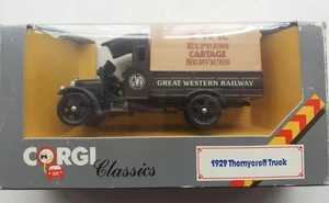 CORGI C827 Thornycroft GWR 150th Anniversary Van Diecast Model Boxed - Picture 1 of 4