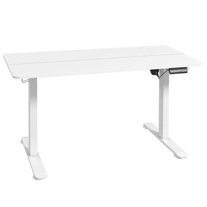 Höhenverstellbarer Schreibtisch 140 x 70cm Elektrisch Computertisch mit Haken - Bild 1 von 10