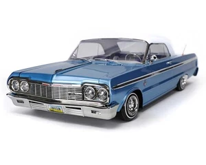 Redcat SixtyFour Chevrolet Impala 1/10 RTR Scale Hopping Lowrider (Blue/White) - Picture 1 of 9