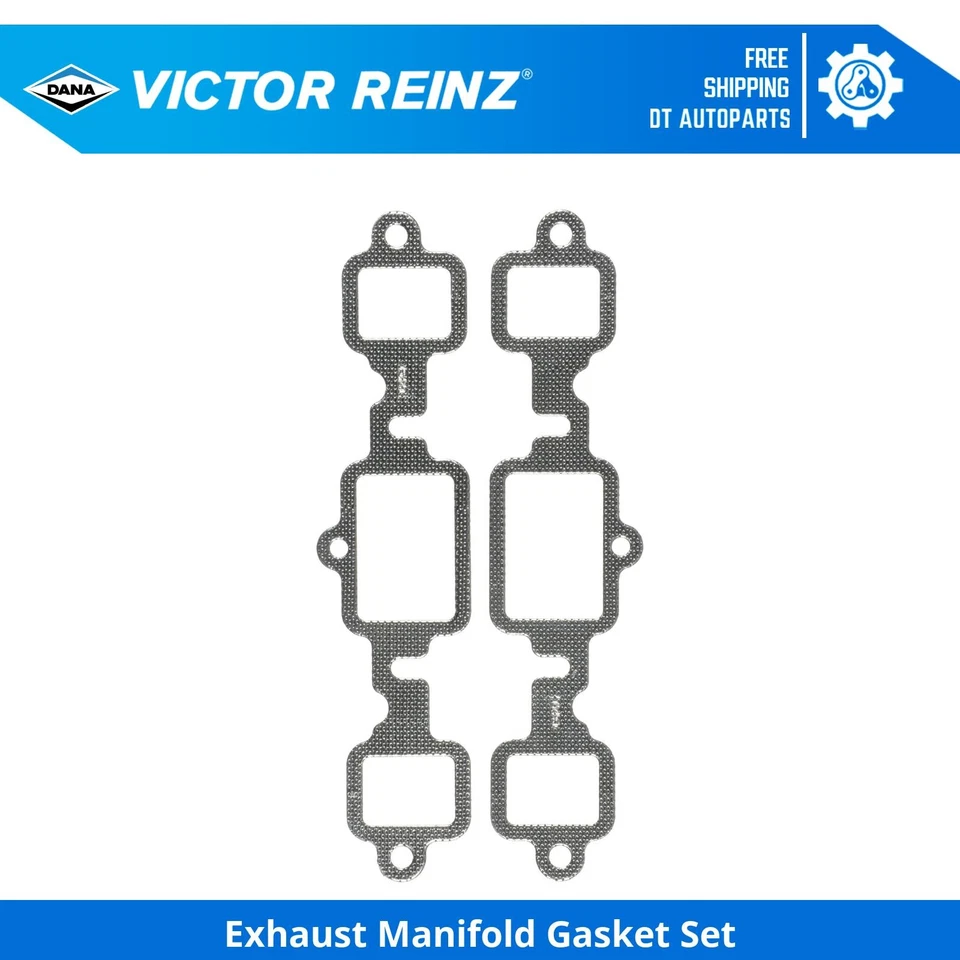 For 1964-1981 Oldsmobile Cutlass Exhaust Manifold Gasket Set Victor Reinz 1965 - Image 1 of 1