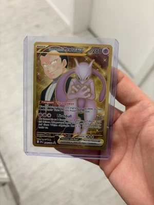 Team Rockets Mewtu ex - 240/182 - Ewige Rivalen Deutsch/NM - Bild 1 von 2