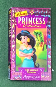 Disney Princess Collection VHS video Jasmine's Enchanted Tales Greatest Treasure - Picture 1 of 3